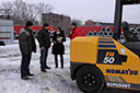 Первый погрузчик KOMATSU серии FH в России