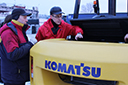 Первый погрузчик KOMATSU серии FH в России
