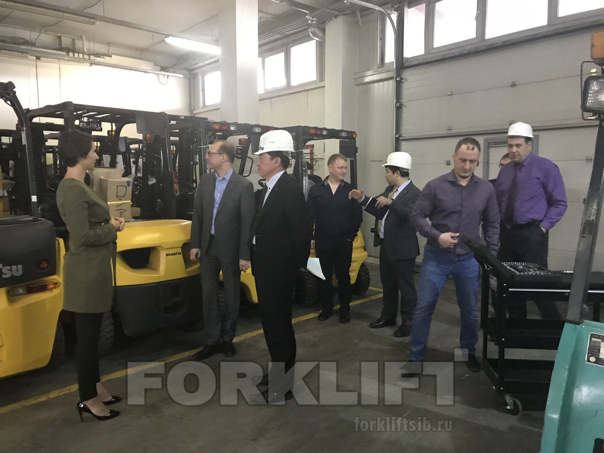Встреча VIP клуба KOMATSU