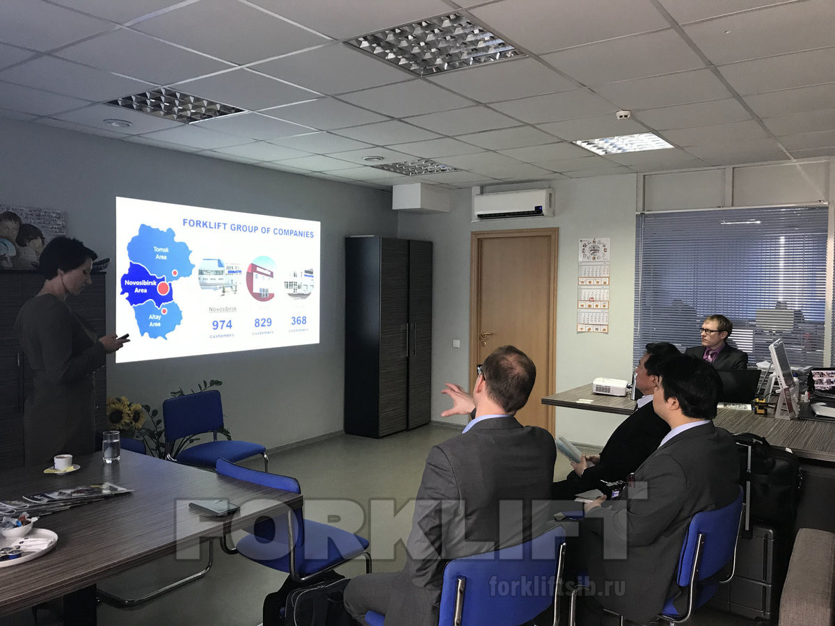 Встреча VIP клуба KOMATSU