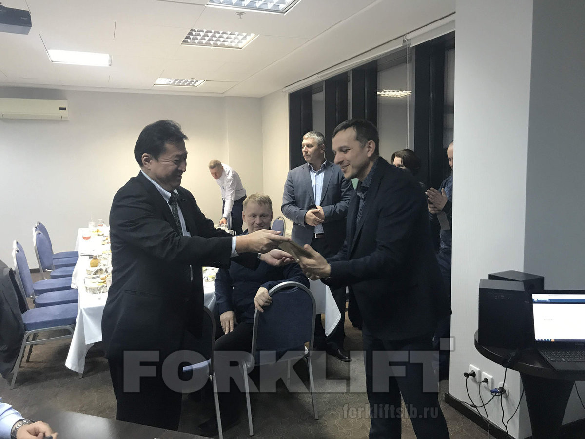 Встреча VIP клуба KOMATSU