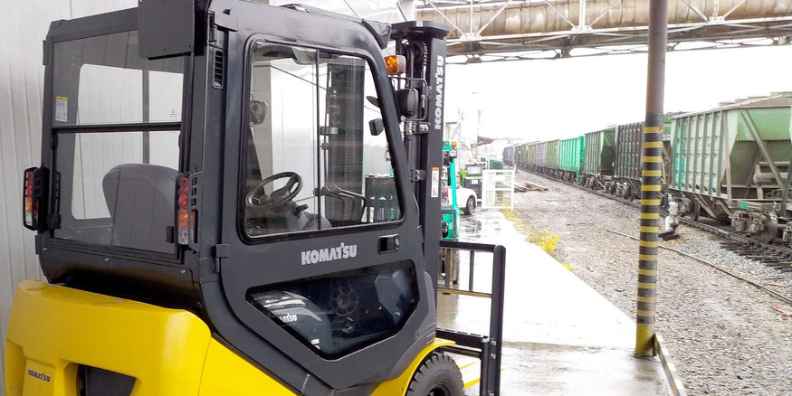 Кабина FORKLIFT для вилочного погрузчика KOMATSU
