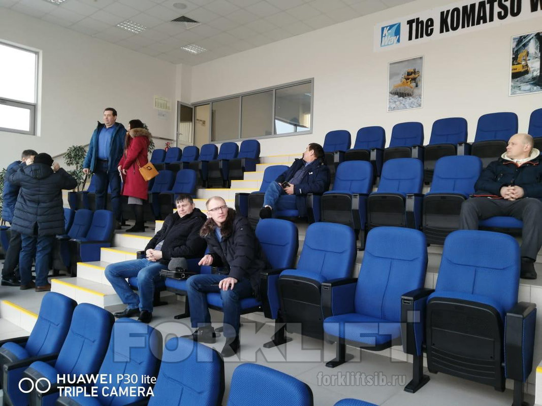 Поездка на завод Komatsu в