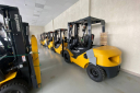 Наличие вилочных погрузчиков KOMATSU на складе в Новосибирске