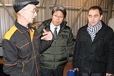 Барнаульский молочный завод и Komatsu