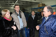 Барнаульский молочный завод и Komatsu